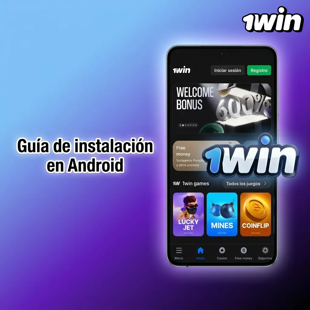 Guía de instalación de la app 1win en Android: descarga APK, configura seguridad e instala paso a paso