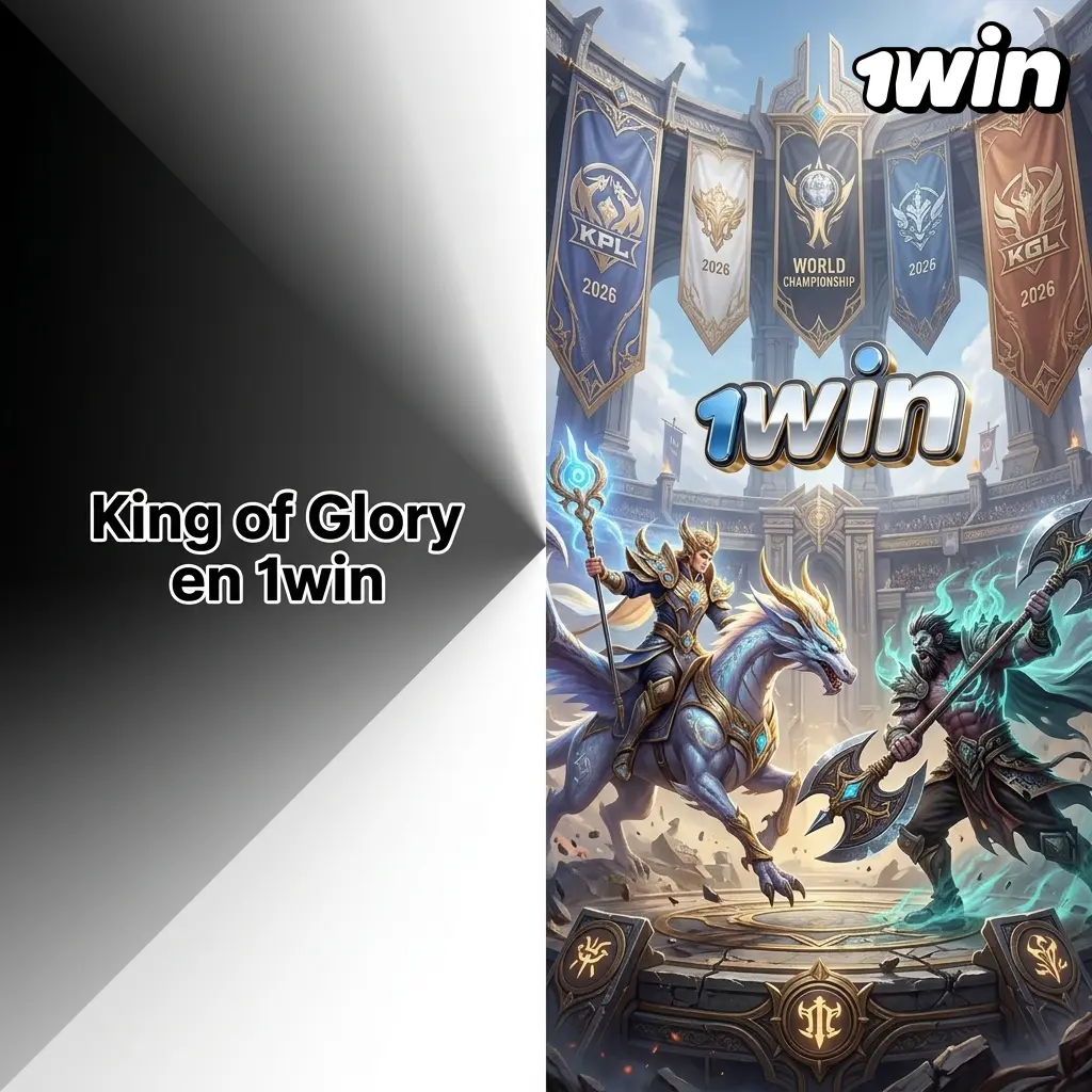 Apuestas en King of Glory en 1win: torneos KPL, King Pro League y Honor of Kings World Series 2026