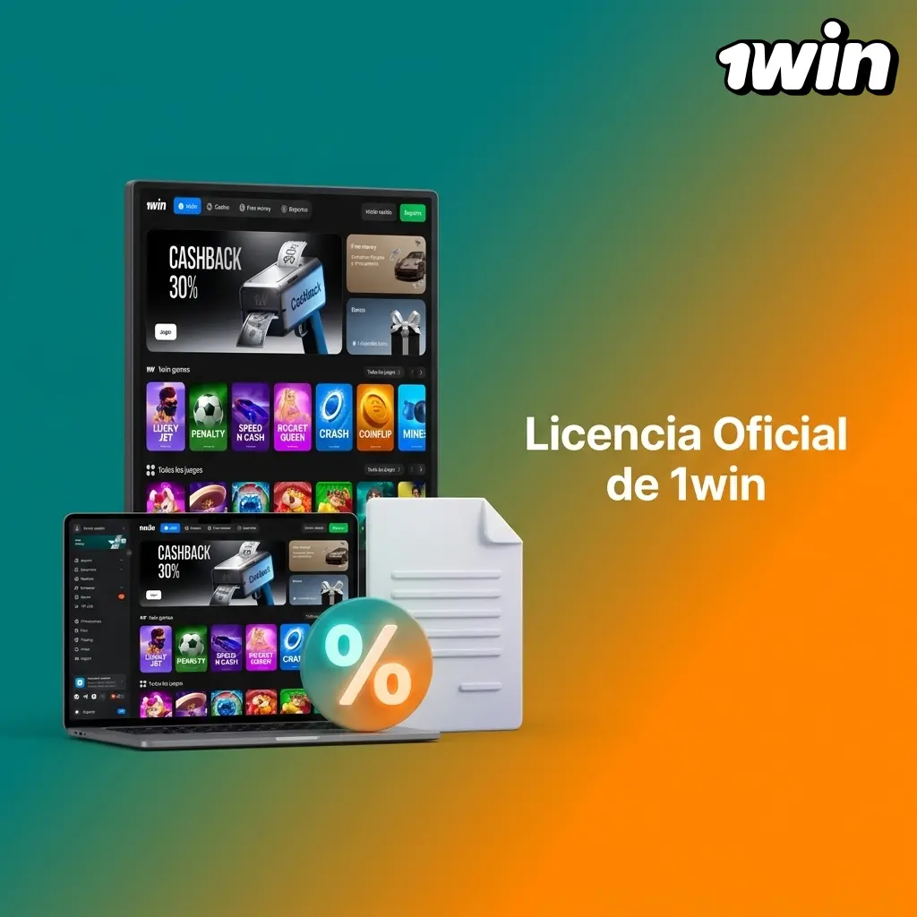 Licencia oficial de 1win número 8048/JAZ emitida por Curaçao eGaming desde 2016 para operaciones en Perú