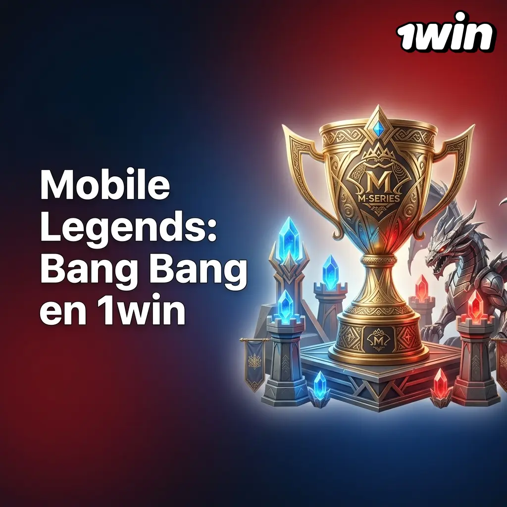 Apuestas en Mobile Legends Bang Bang en 1win: torneos M-Series, mercados en vivo y prematch disponibles