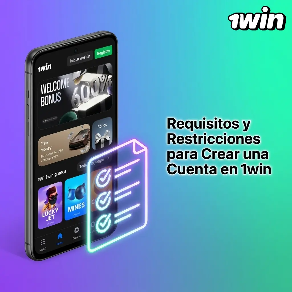Requisitos y restricciones para crear una cuenta en 1win: edad mínima, datos verídicos y jurisdicciones bloqueadas